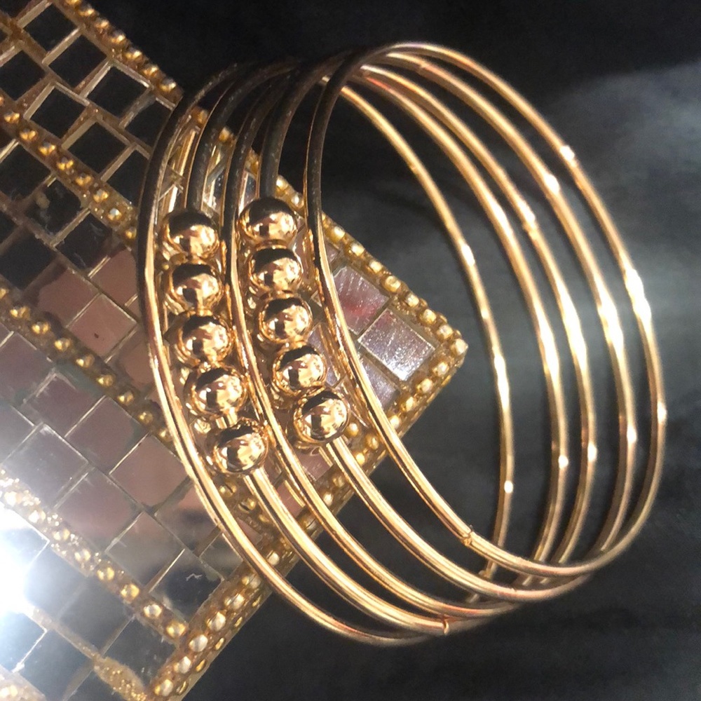 3/ $30 Gold Bangle Bracelet